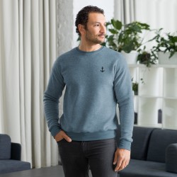 Bella + Canvas Unisex sueded fleece sweatshirt Adult