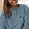 Bella + Canvas Unisex sueded fleece sweatshirt Adult