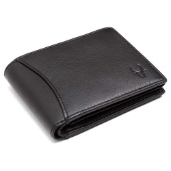 Matte Leather Men's Rfid Wallet
