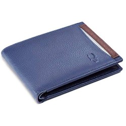 Rfid Protected Genuine New Leather Men's Wallet