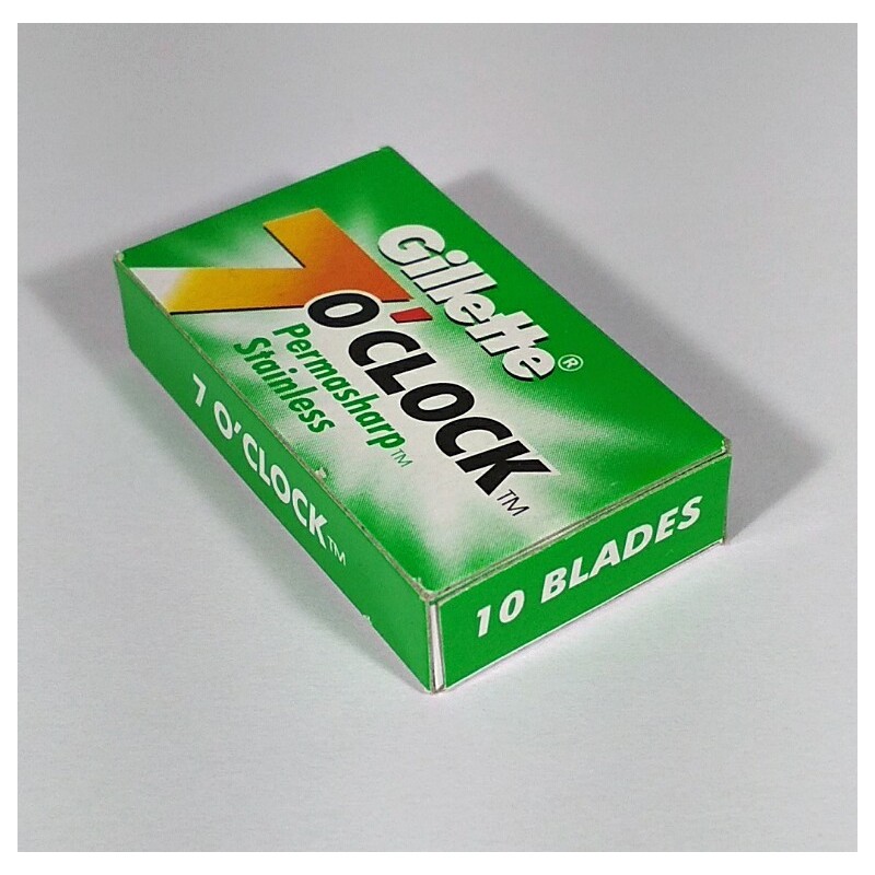 7 O'Clock Gillette Stainless Razor Blade - Pack Of 20