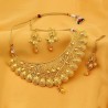 Gold Plated Choker Necklace Set Combo for Women