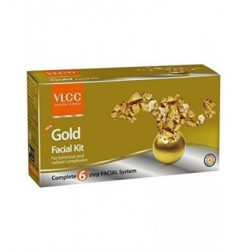 Vlcc Combo Of Gold Facial Kit - 60 Grams And Diamond Facial Kit 60 Grams