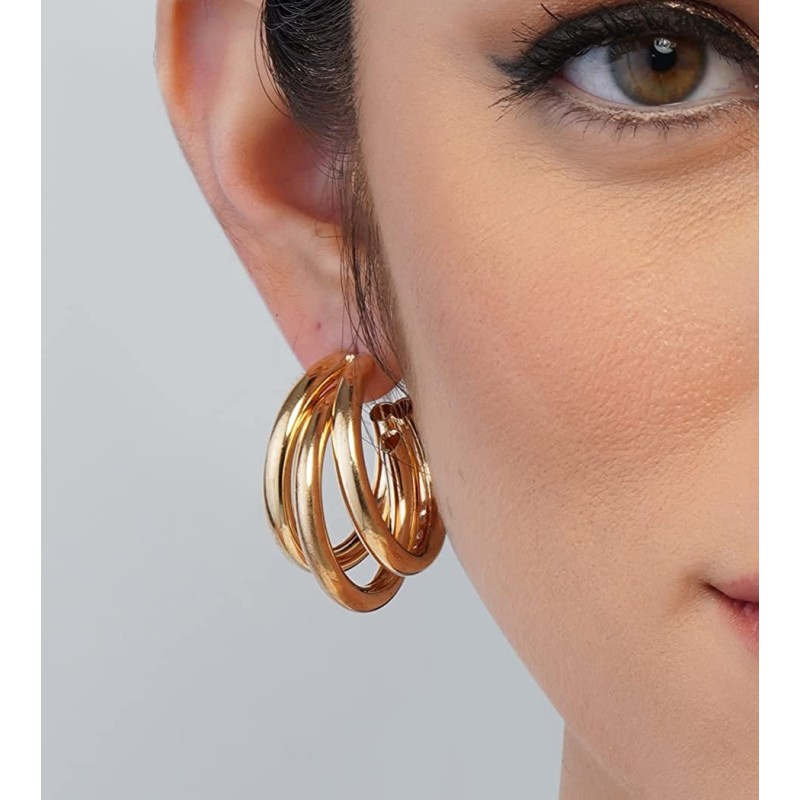 Buy Fashion Frill Beautiful & Latest American Diamond Square Shape Earrings  For Girls Women Stylish Latest Fancy Earrings Gift Ad Stone Jewellery at  Amazon.in