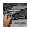 Jeep Key Fob Cover With Leather Keychain, Soft Tpu Full Cover Protection Key Case