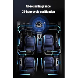 2021 Trending Premium New Jet Plane Alloy Solar Car Air Freshener Aromatherapy Car