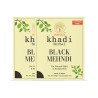 Vagad's Khadi Herbal Gramodaya Pure Natural Black Mehndi For Hair With Goodness of Neem Hair Colour Pack of 2x100g