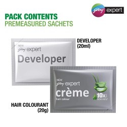 Godrej Expert Rich Crème Hair Colour Shade Pack Of 4 Natural Black
