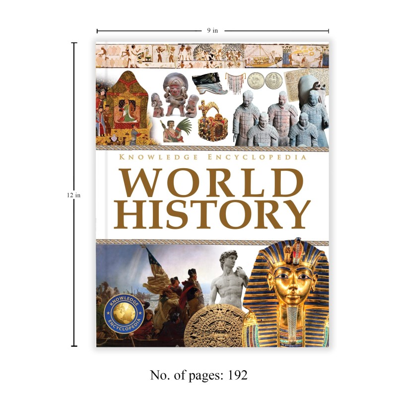 Knowledge Encyclopedia World History Hardcover 20 October 2022 Language  English