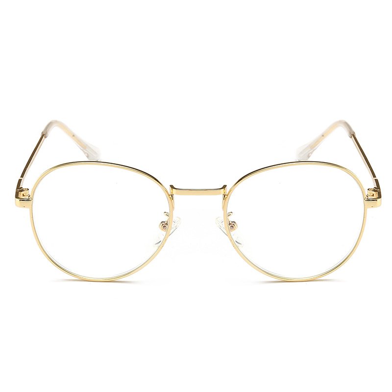 New Glasses Bauhinia Metal Women's Fashion Young State Blue Light Proof Presbyopic Glasses - Image 2