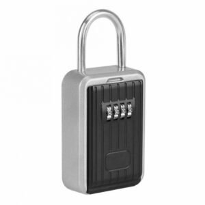 Temporary Metal Waterproof Key Box At The Door