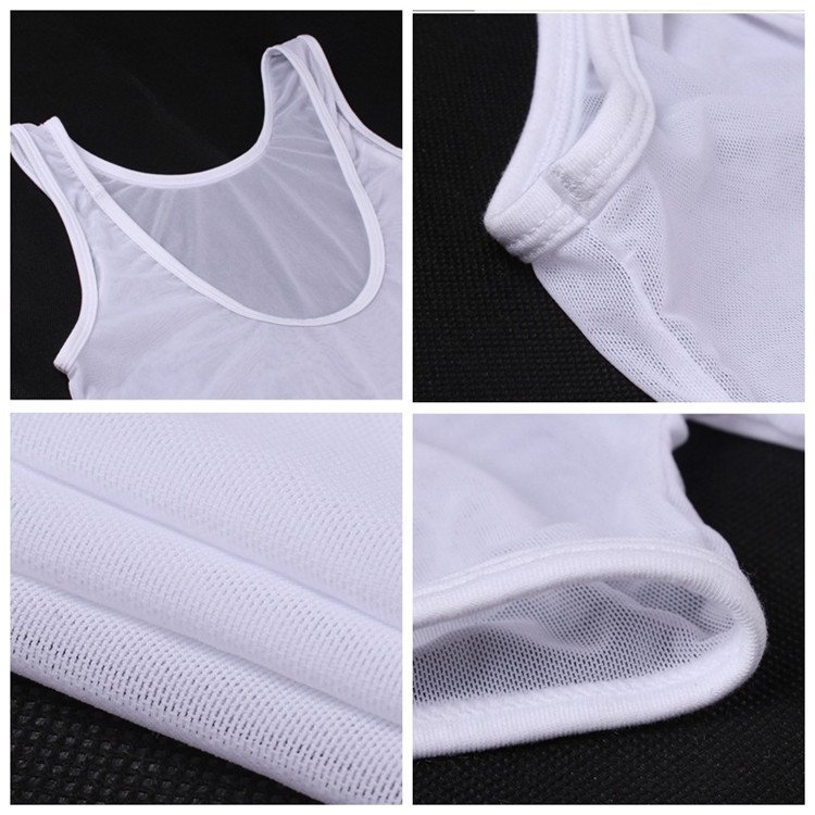 Men's Mesh Triangle Single Layer Jumpsuit - Image 5