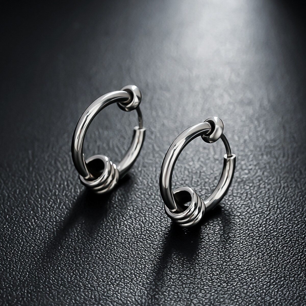 Trendy Men's Ear Studs & Ear Cuffs, High-End Unisex Earrings - Image 25