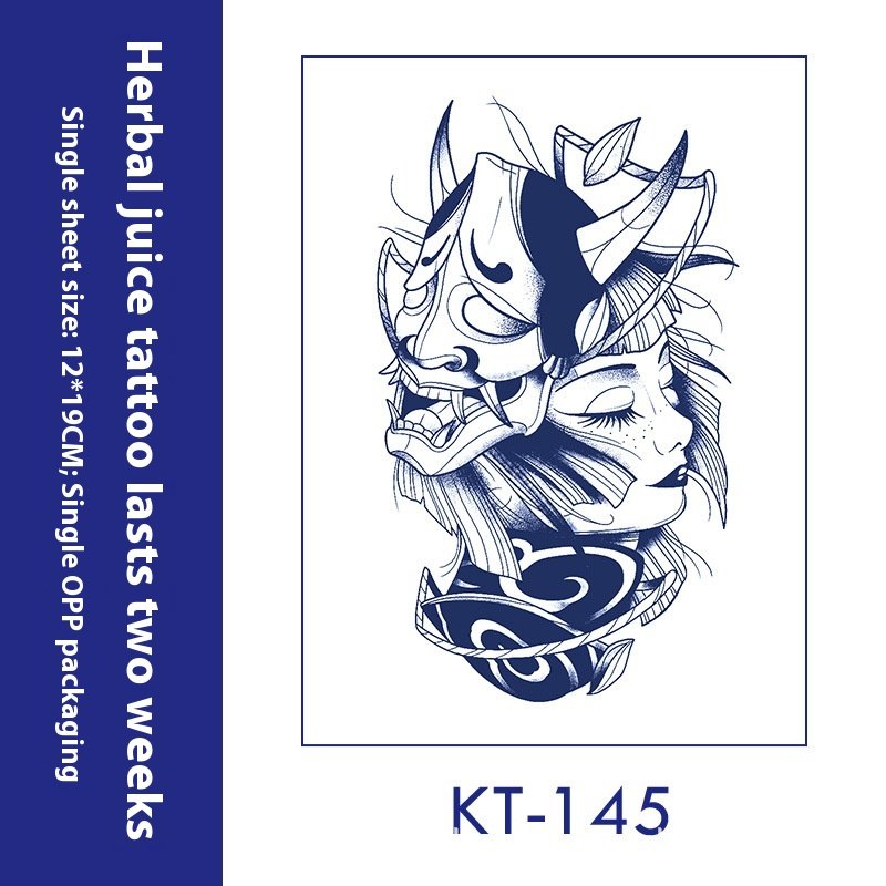 Tattoo Sticker English Letters Ins Style Men's Dark Women's Waterproof - Image 14