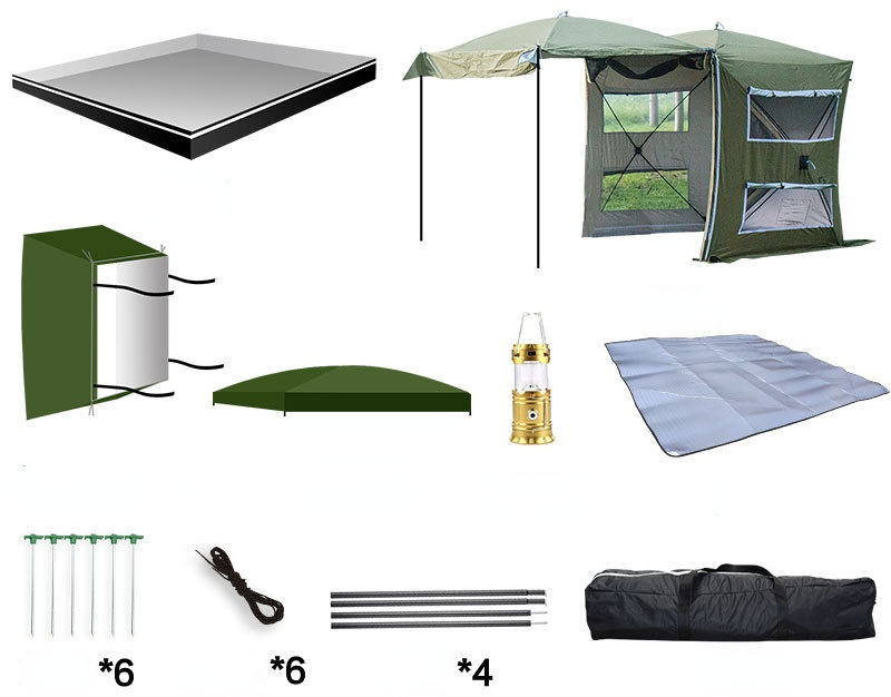 Self-driving Tour In Tents Beside The Car - Image 8