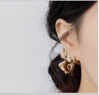 Geometric Mini 925 Sterling Silver Ear Buckle - Image 8