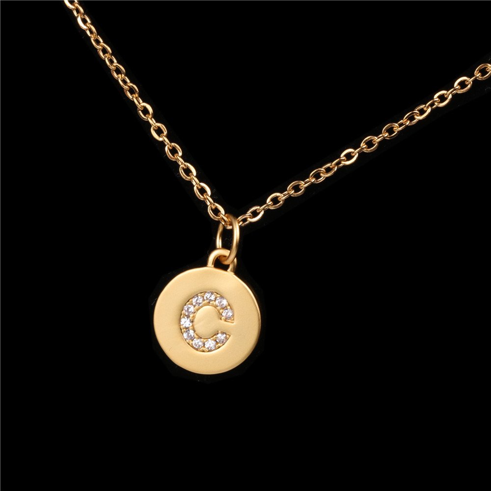 26 English Letter Pendant With Diamond Frosted Matte - Image 5