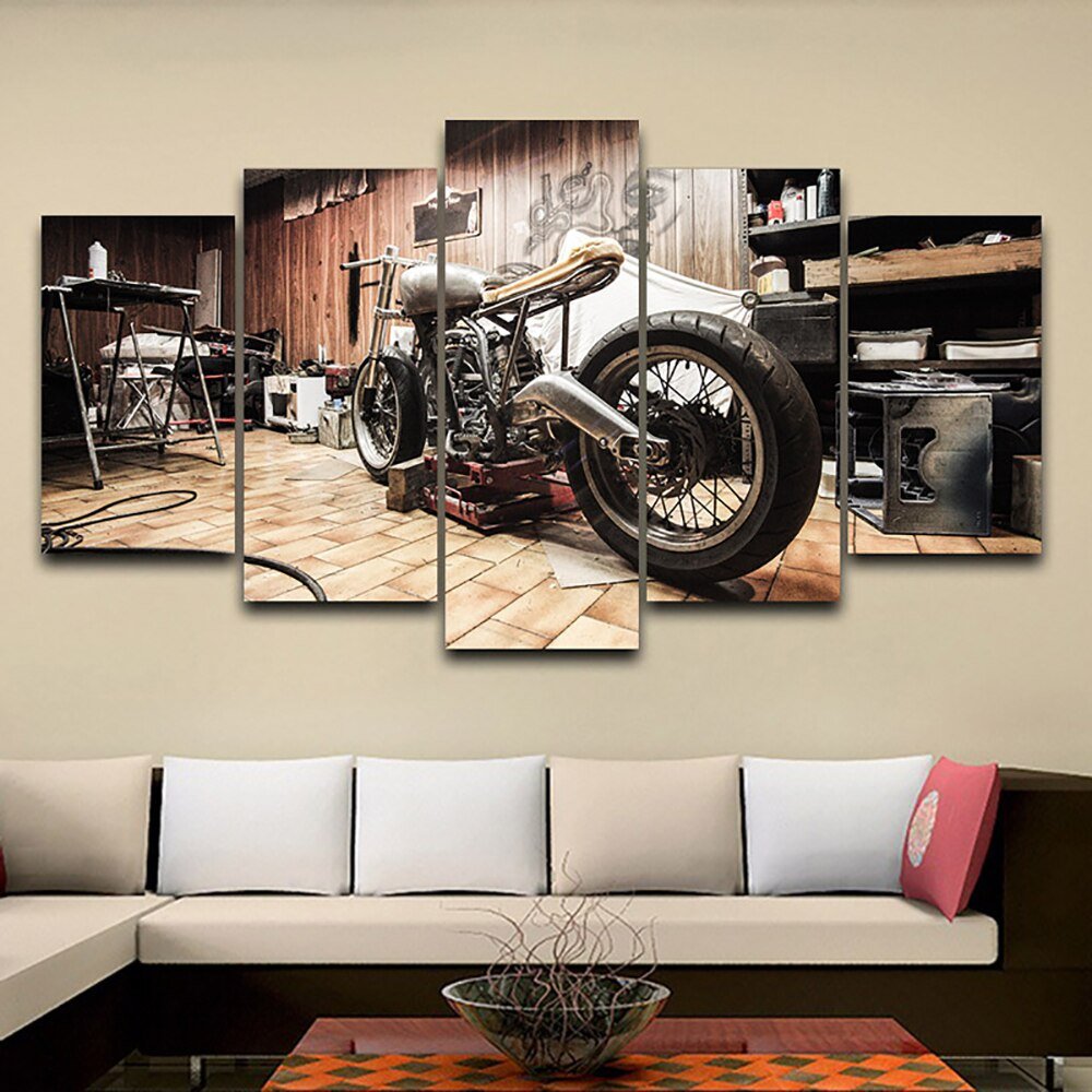 Frameless Canvas Painting Bedroom Living Room Decoration