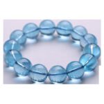 Women's Natural Ice Aquamarine Bracelet Crystal Bracelet