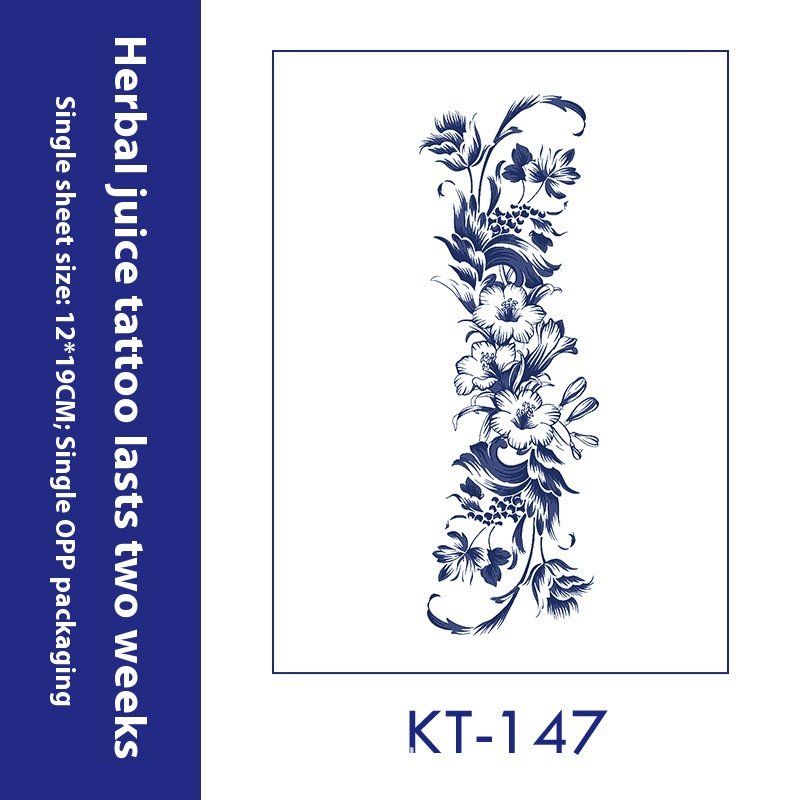 Tattoo Sticker English Letters Ins Style Men's Dark Women's Waterproof - Image 16