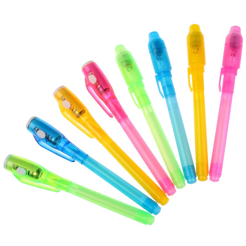 A3A4 children fluorescent drawing board luminous writing graffiti board PVC magic luminous painting board toy