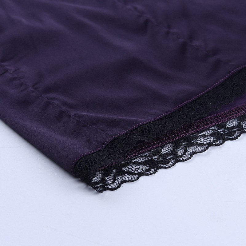 Sling Shoulder Lace Stitching Sexy Slim Dress - Image 2
