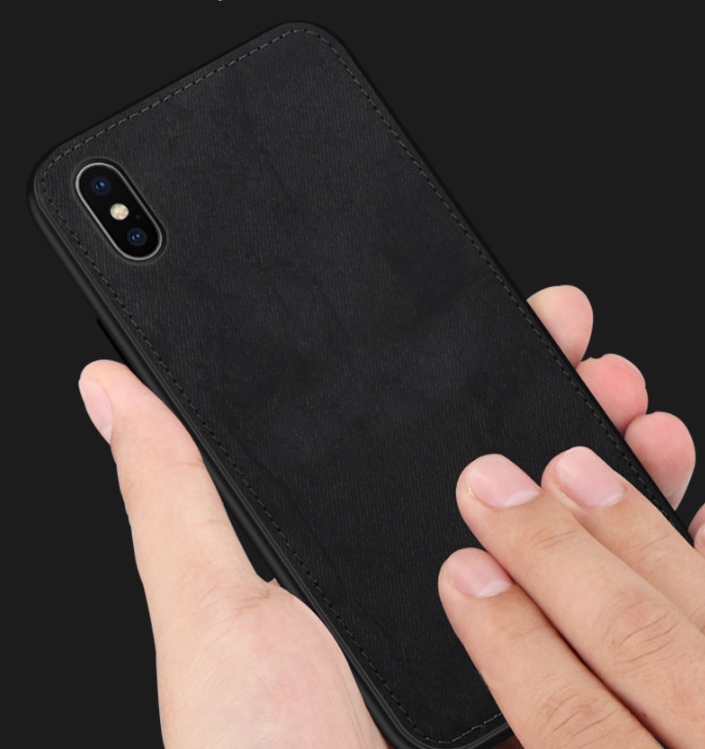 Magnetic Fabric Silicone Phone Case - Image 2