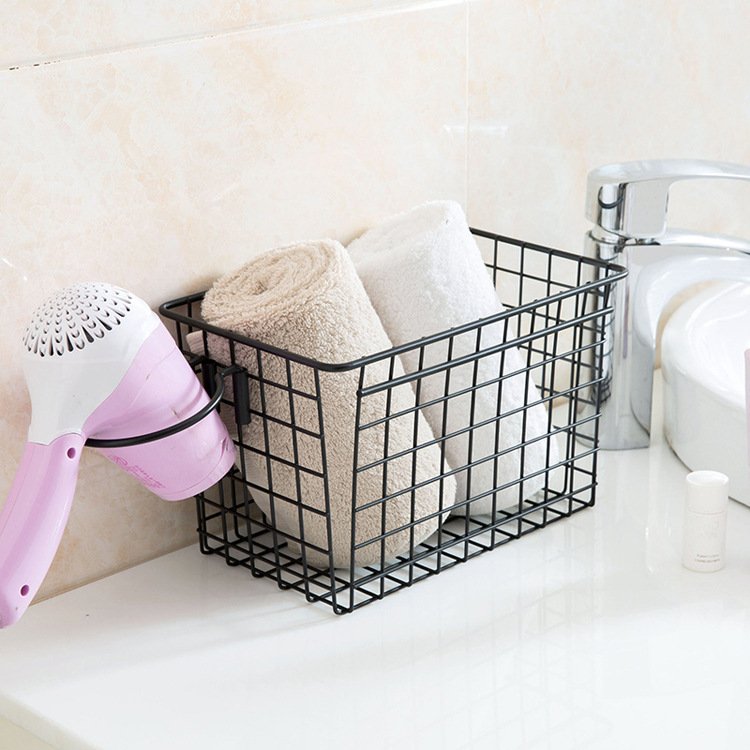 Multi-function kitchen rack bathroom storage rack hair dryer rack door kitchen cabinet storage rack - Image 2