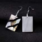 Natural Abalone Shell Earrings