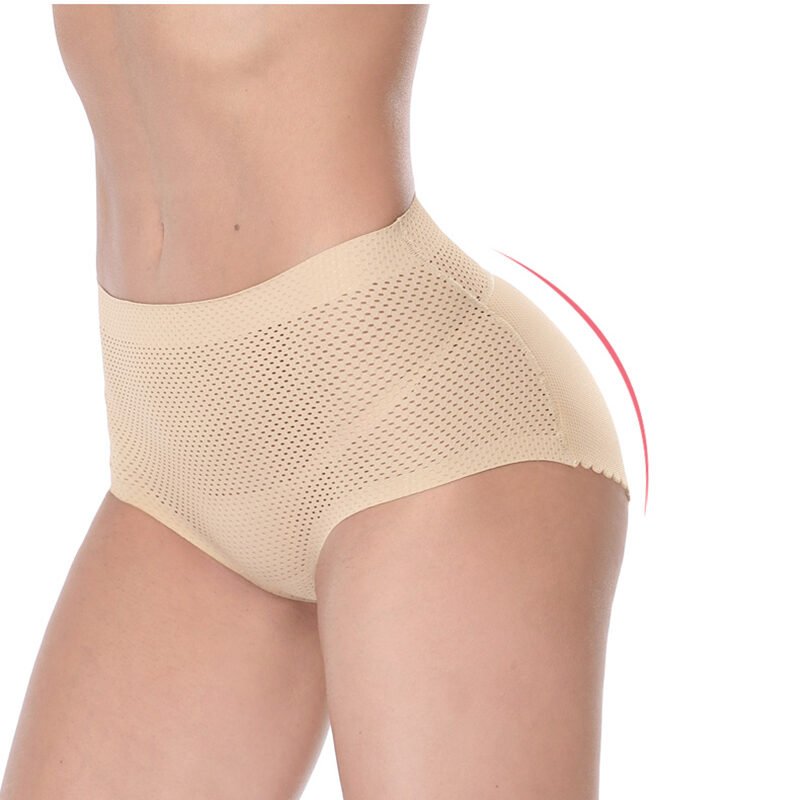 Fake Butt Seamless Thickened Hip Panties - Image 5