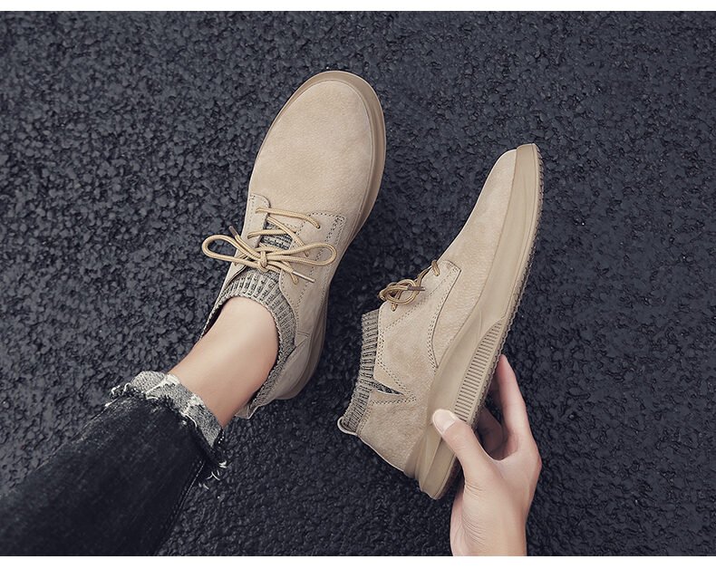 PU leather men's casual shoes - Image 9