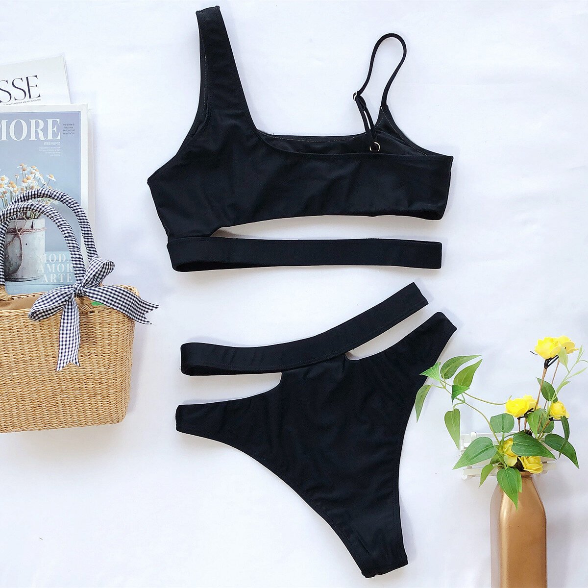 Ladies split swimsuit Europe and America - Image 9