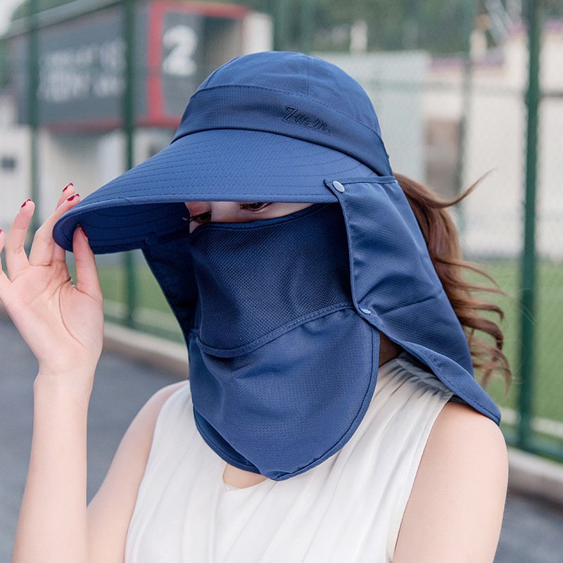 Full sunscreen folding sun hat - Image 6
