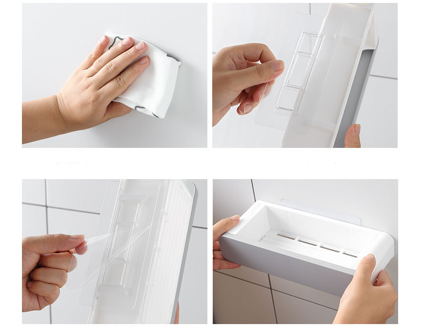 Punch-free washbasin rack storage rack - Image 7
