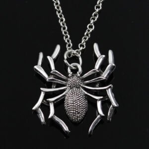 Vintage spider necklace pendant