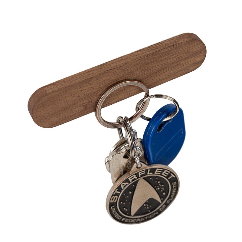 Solid wood magnetic key hook wall hanging - Image 5