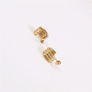 French retro style earrings