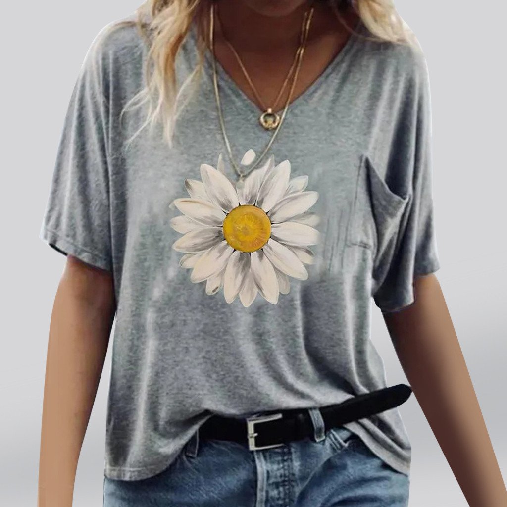 Women's sunflower short sleeve - Image 3