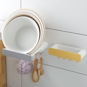 Punch-free washbasin rack storage rack