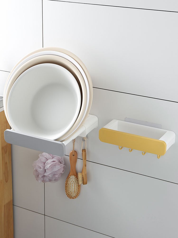 Punch-free washbasin rack storage rack