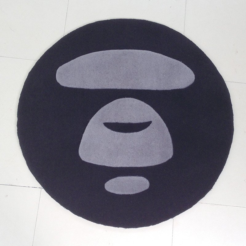 Living room study round carpet - Image 10