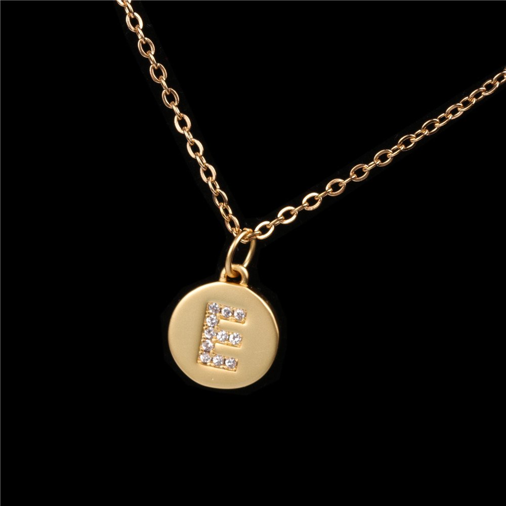 26 English Letter Pendant With Diamond Frosted Matte - Image 7