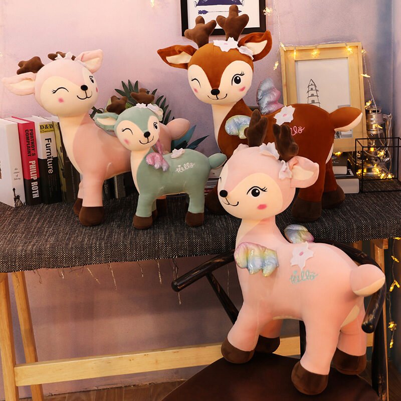 Soft cute dreamy deer plush toy doll - Image 5