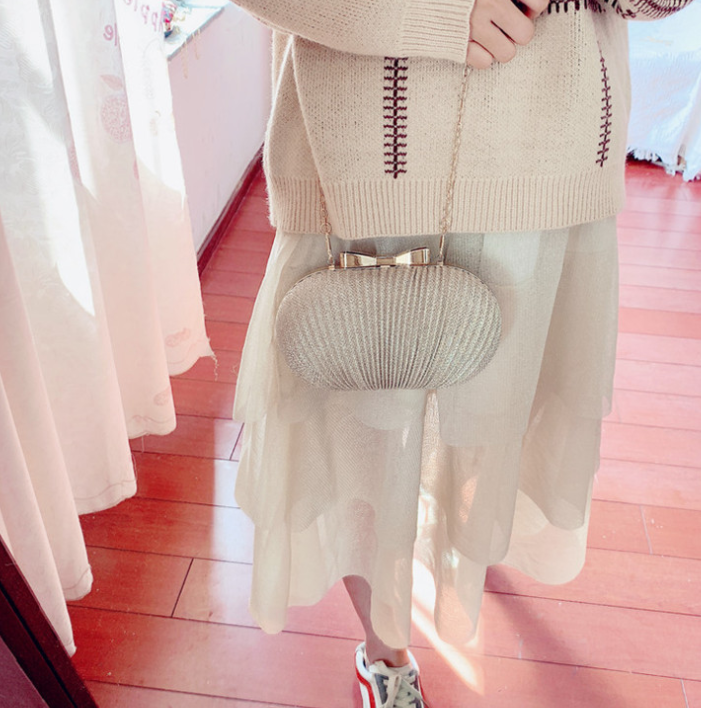 Crossbody Frosted Clutch - Image 2