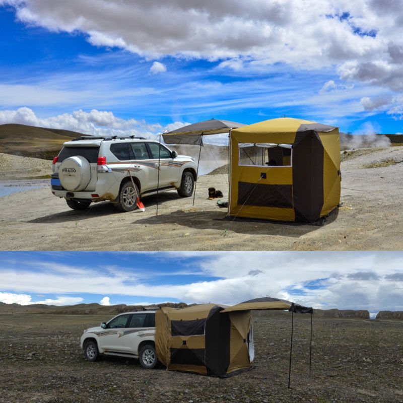 Self-driving Tour In Tents Beside The Car - Image 2