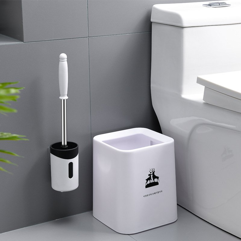Toilet brush with base