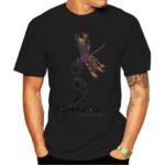 Printed round neck short sleeves