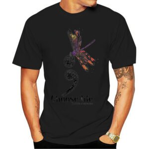 Printed round neck short sleeves
