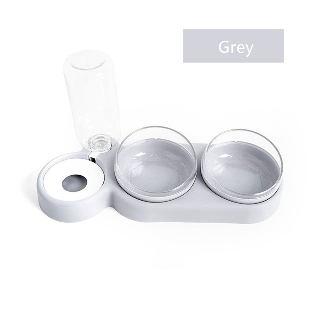 Double Bowl Automatic Feeder Drinking Water Pet Supplies - Image 7