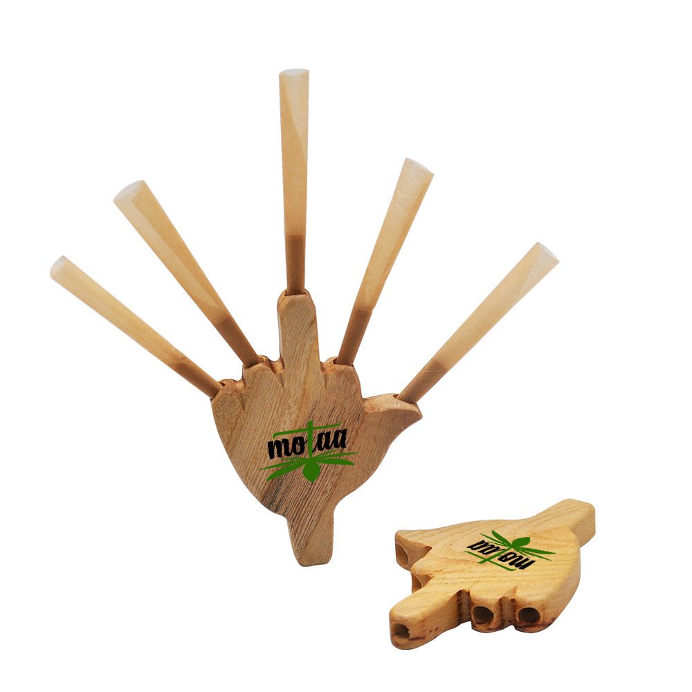 Five-finger palm wood pipe - Image 3